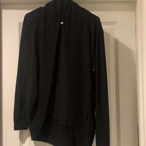 Black cardigan